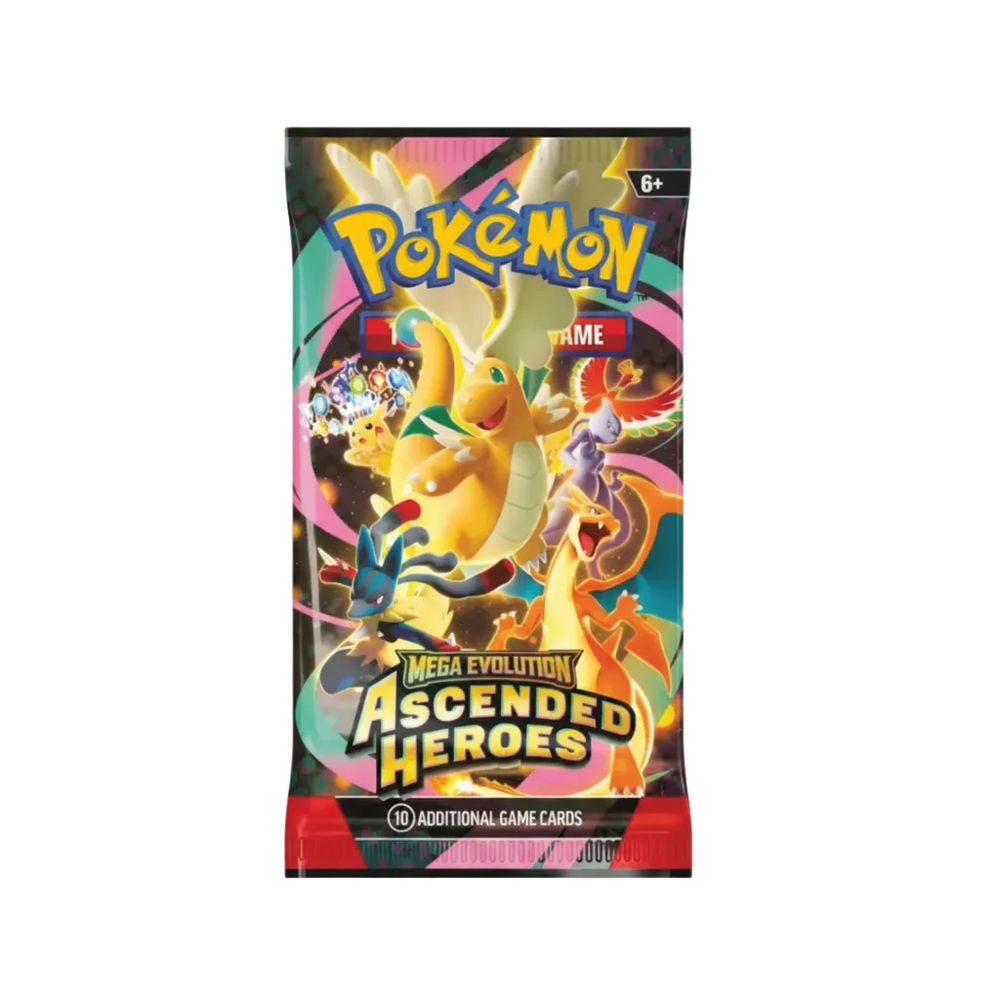 Sobre Pokémon Héroes Ascendentes Booster Pack en inglés nuevo y sellado