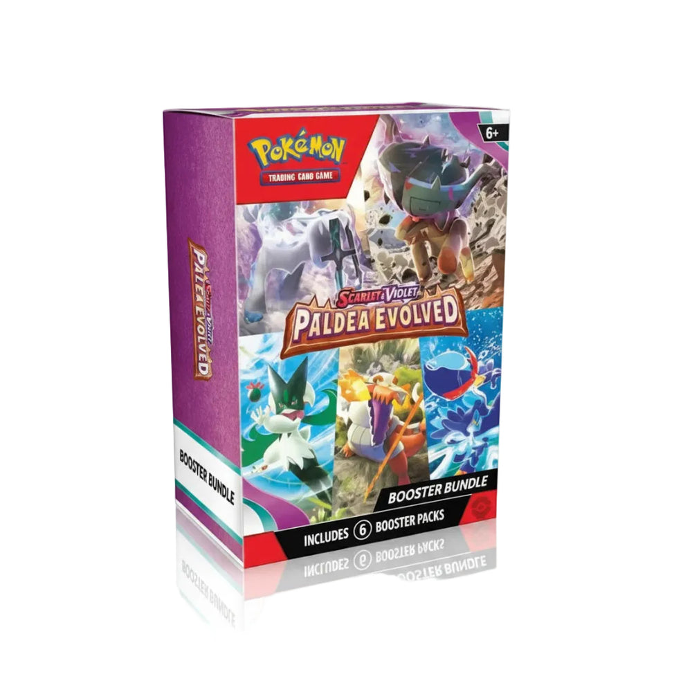 Booster Bundle Pokémon Evoluciones en Paldea en inglés nuevo y sellado