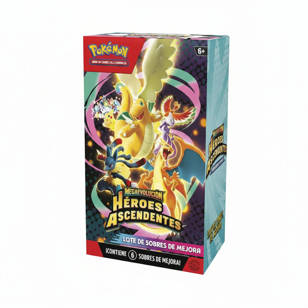 Booster Bundle Pokémon Héroes Ascendentes en español nuevo y sellado