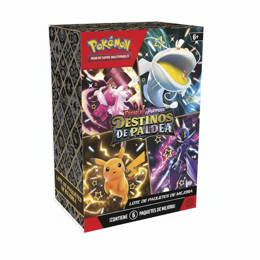 Booster Bundle Pokémon Brecha Paradójica en español nuevo y sellado