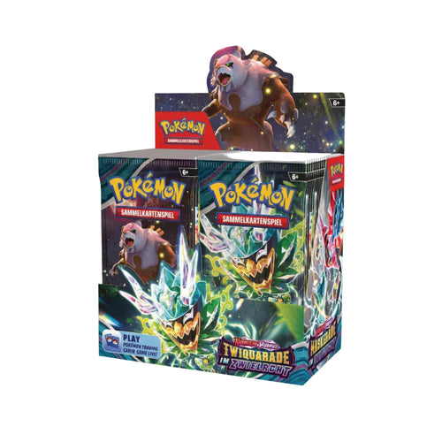 Caja de 36 Sobres Pokémon Mascarada Crepuscular Twilight Masquerade Booster Box sellada
