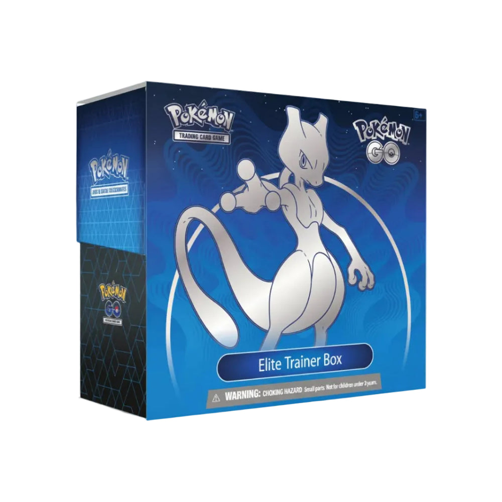 Caja de Entrenador Élite Pokémon GO ETB con Mewtwo nueva y sellada
