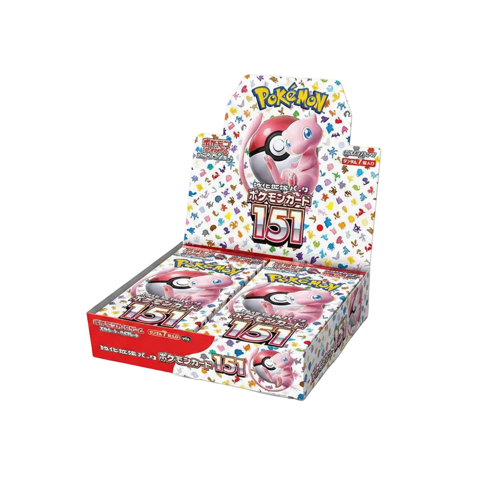 Caja de Sobres Pokémon 151 Booster Box japonés nueva y sellada