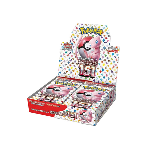 Caja de Sobres Pokémon 151 Booster Box japonés nueva y sellada