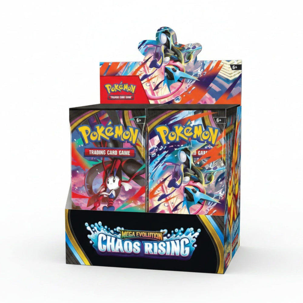 Caja de Sobres Pokémon Caos Creciente - Booster Box Inglés