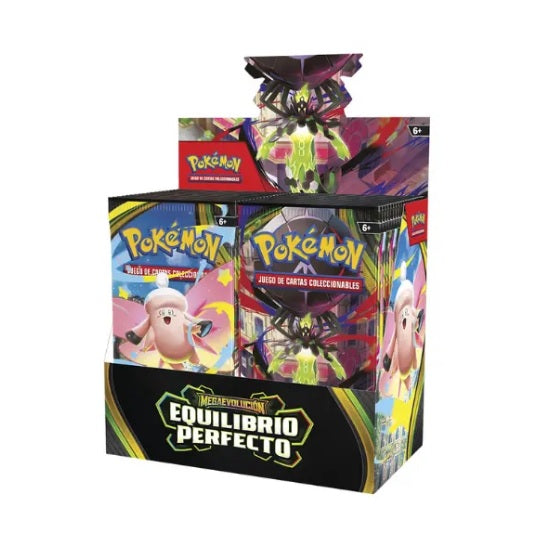 Caja de Sobres Pokémon Equilibrio Perfecto Booster Box en español nueva y sellada