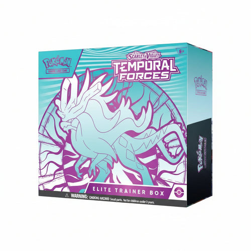 Caja de Entrenador Élite Fuerzas Temporales Temporal Forces ETB nueva y sellada
