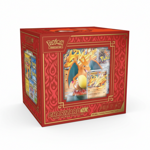 Comprar Super Premium Collection Charizard ex Figure en inglés en Ultra Club