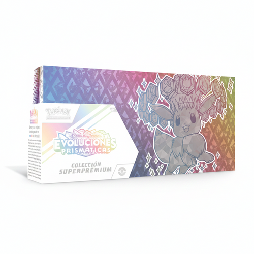 Colección Super-Premium Pokémon Evoluciones Prismáticas en español nueva y sellada