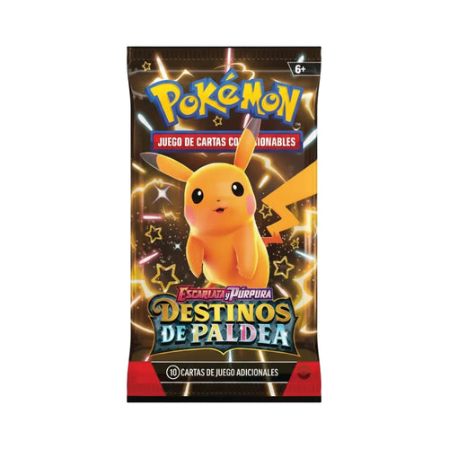Sobre Pokémon Destinos de Paldea Paldean Fates nuevo y sellado