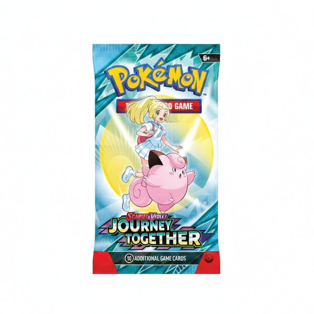 Sobre Pokémon Journey Together Booster Pack en inglés nuevo y sellado