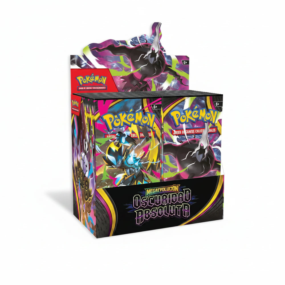 Caja de Sobres Pokémon Oscuridad Absoluta Booster Box en español nueva y sellada