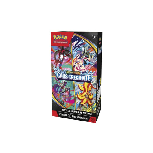 Booster Bundle Pokémon Caos Creciente en español nuevo y sellado