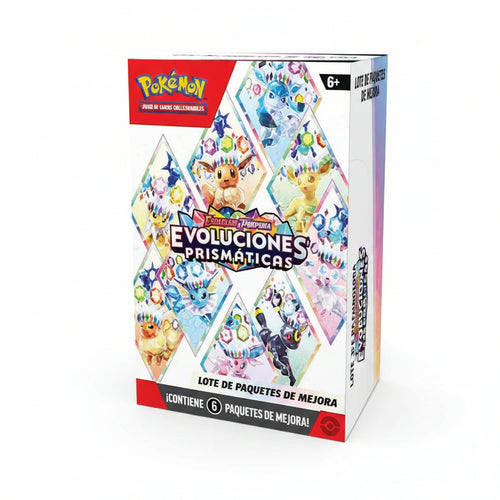 Comprar Booster Bundle Pokémon Evoluciones Prismáticas en español en Ultra Club