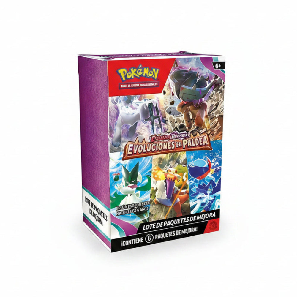 Booster Bundle Pokémon Evoluciones en Paldea en español nuevo y sellado