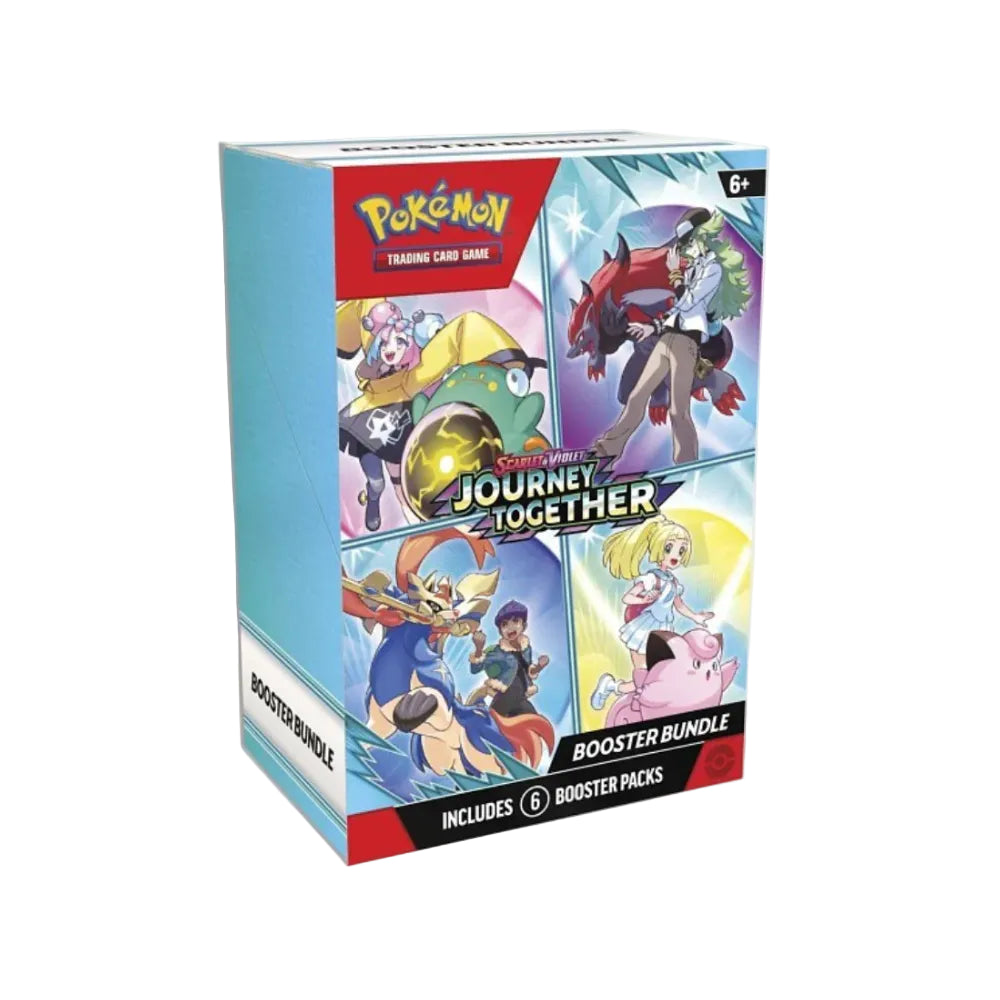 Booster Bundle Pokémon Journey Together en inglés nuevo y sellado
