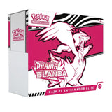 Caja de Entrenador Élite Pokémon Llama Blanca White Flare ETB nueva y sellada
