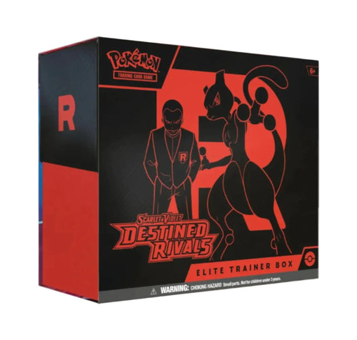 Caja de Entrenador Élite Pokémon Rivales Predestinados Destined Rivals ETB nueva y sellada