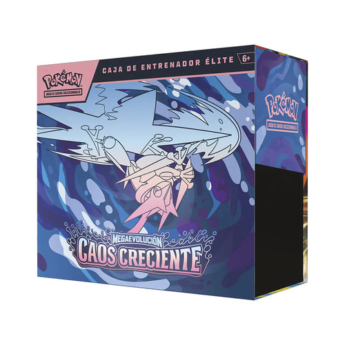 Caja Élite de Entrenador ETB Pokémon Caos Creciente en español nueva y sellada