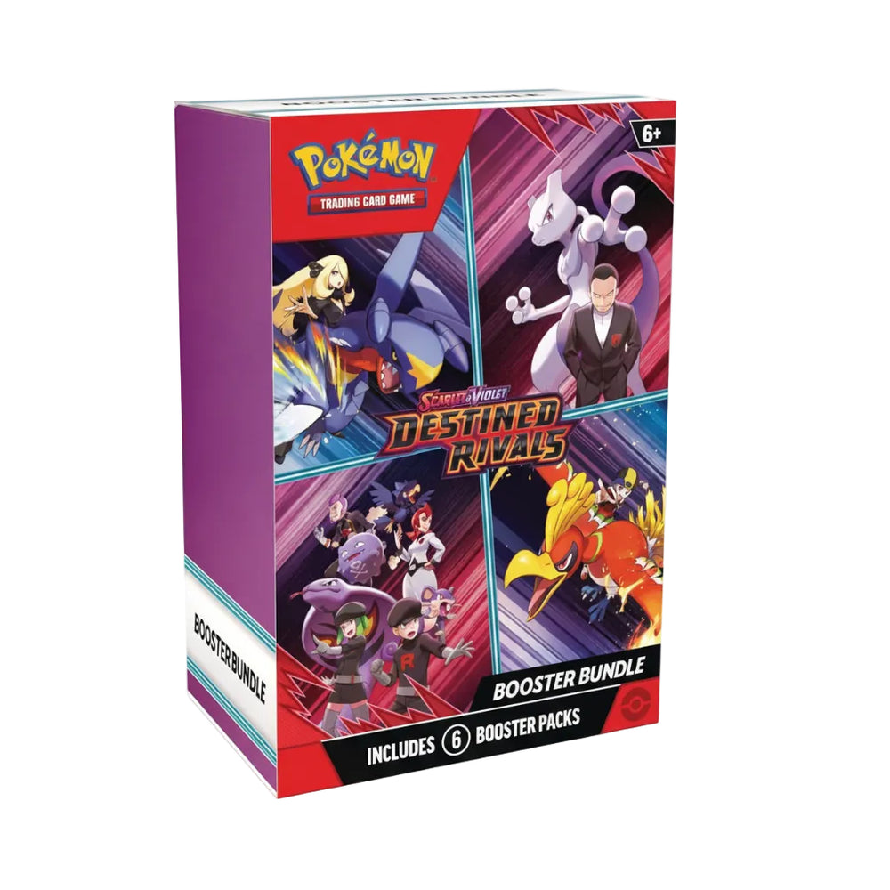 Pack de 6 Sobres Pokémon Rivales Predestinados Destined Rivals Booster Bundle sellado