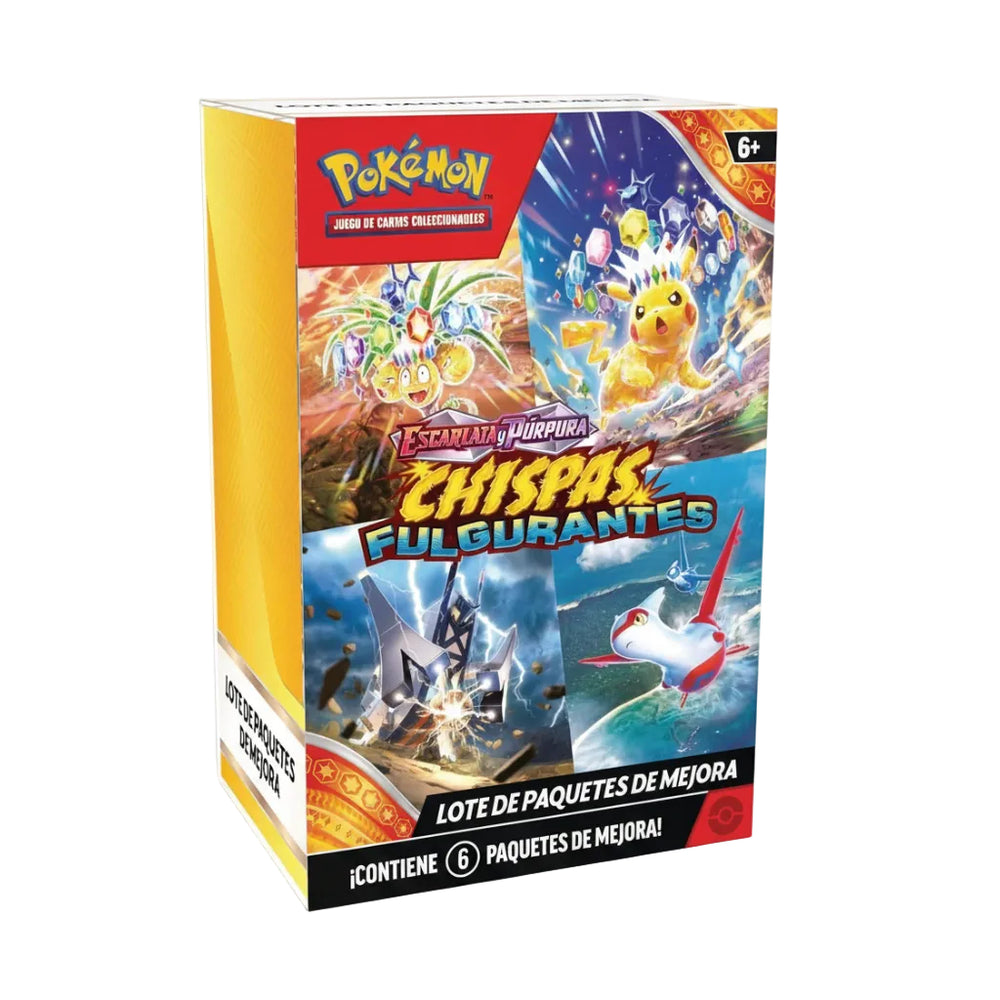 Pack de 6 Sobres Pokémon Chispas Fulgurantes Surging Sparks Booster Bundle sellado