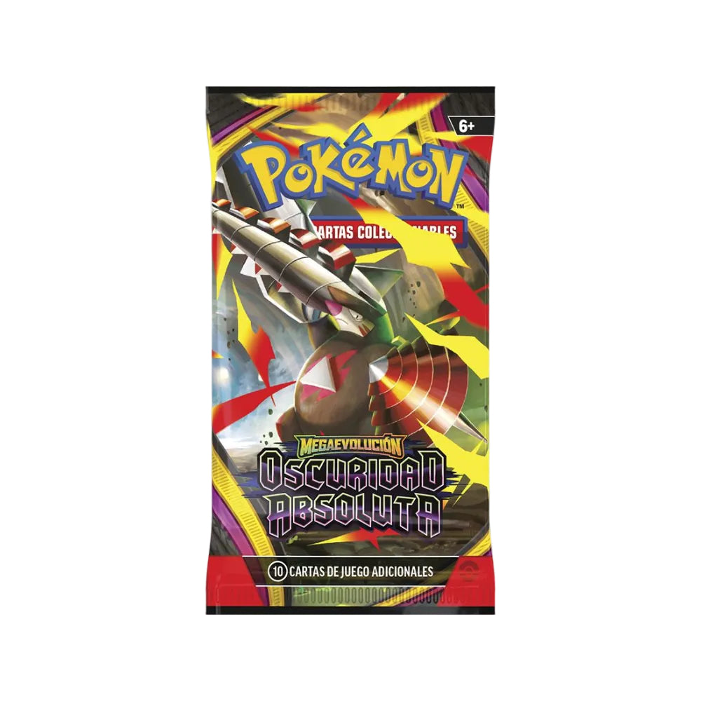 Sobre Pokémon Oscuridad Absoluta Booster Pack en español nuevo y sellado