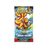 Sobre Pokémon Caos Creciente Booster Pack en inglés nuevo y sellado