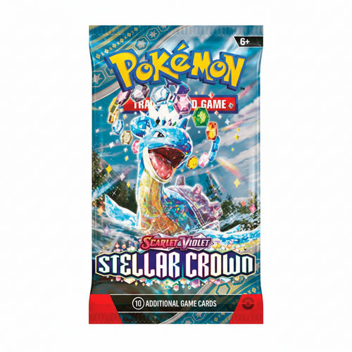 Sobre Pokémon Corona Astral Stellar Crown Booster Pack nuevo y sellado