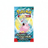 Sobre Pokémon Journey Together Booster Pack en inglés nuevo y sellado