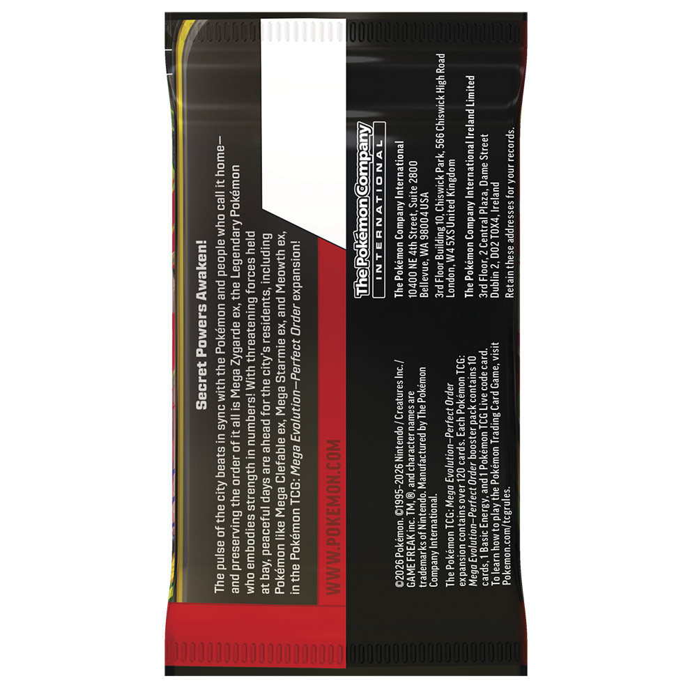 SOBRES DE REFUERZO POKEMON TCG Marzo 2026 36 Unidades - INGLÉS - Imagen 3