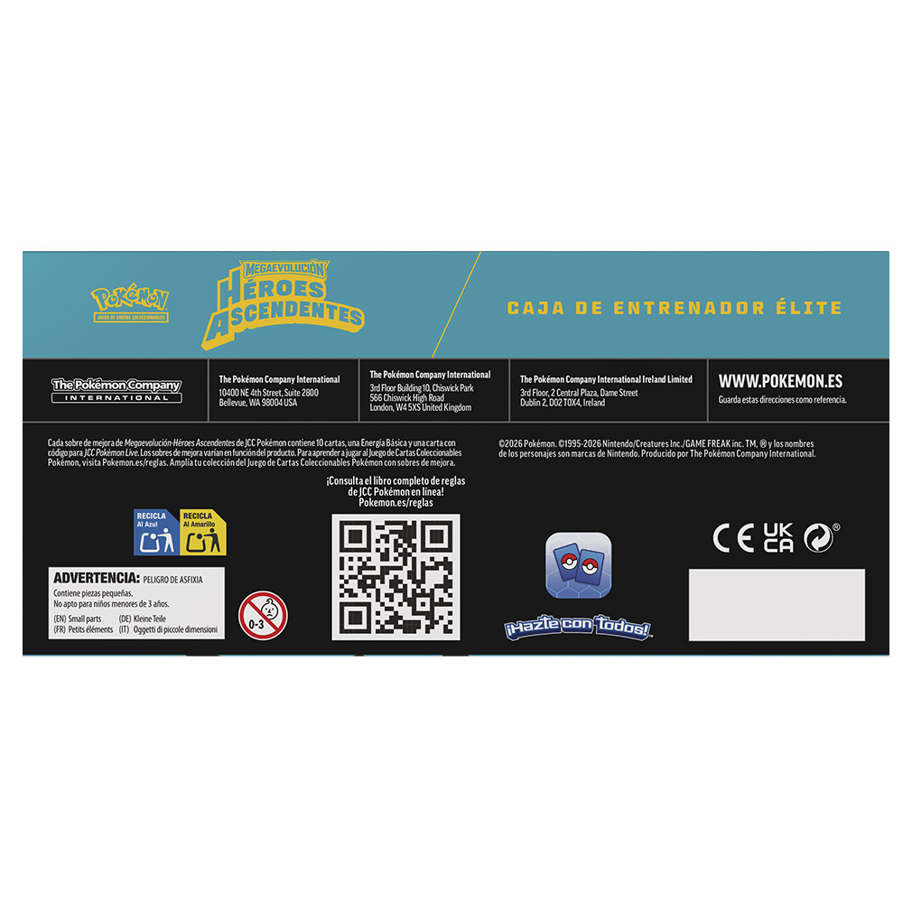 POKEMON TCG CAJA DE ENTRENADOR ÉLITE POKEMON Q1 2026 - ESPAÑOL - Imagen 3