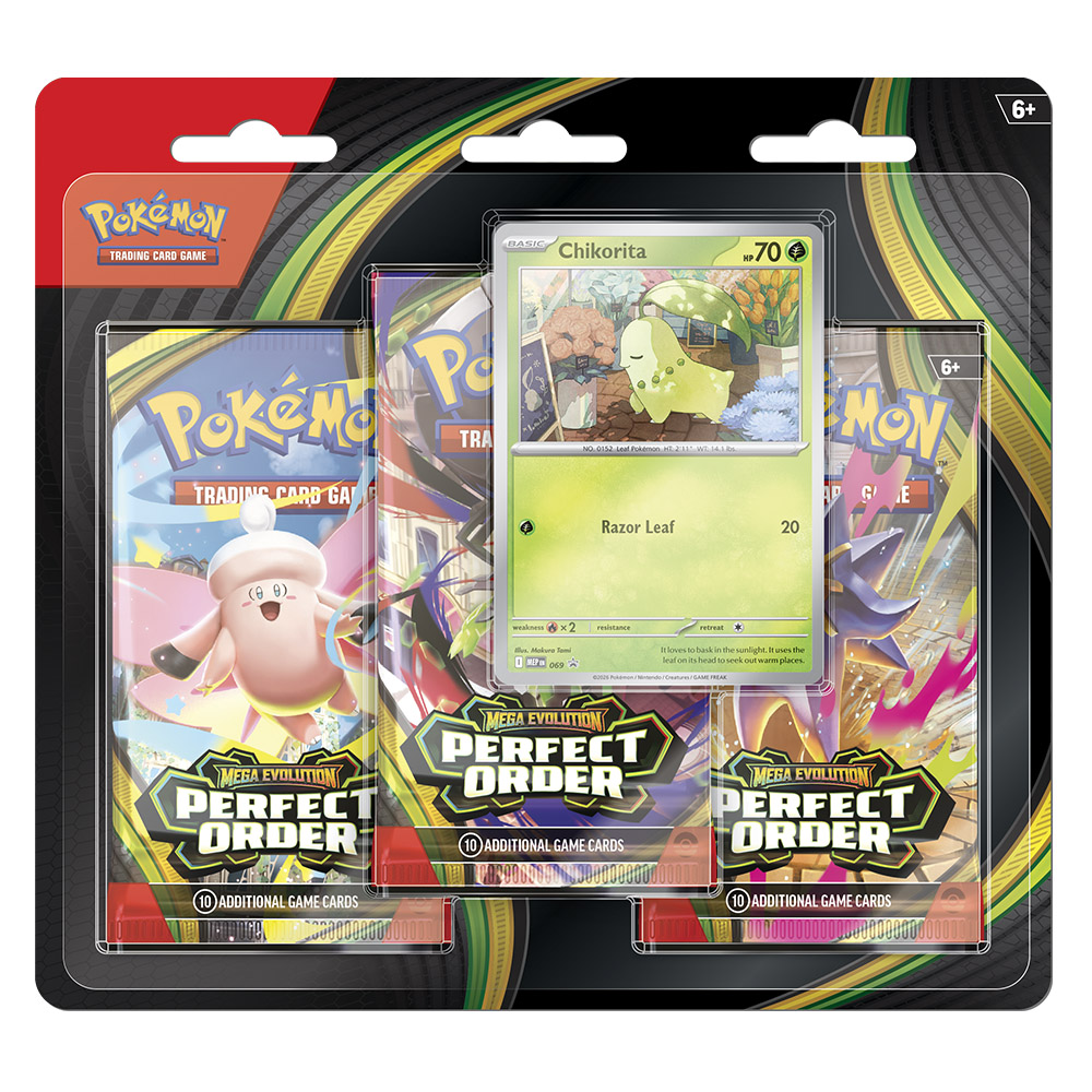 Pack 3 Sobres Pokémon TCG Marzo 2026 en inglés