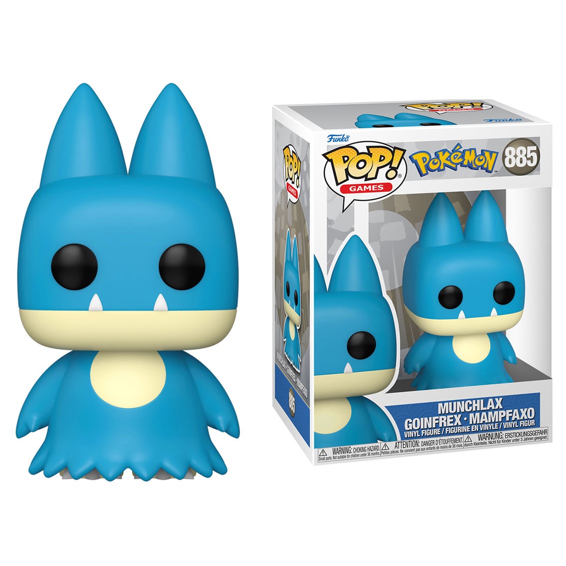 Funko Pop! Munchlax con caja Pokémon