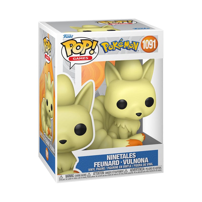 Funko Pop Pokémon Ninetales figura coleccionable oficial