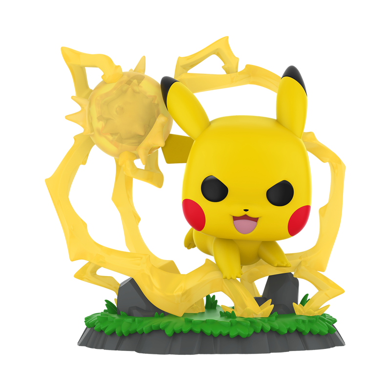 Funko Pop! de Pikachu con rayos eléctricos Pokémon